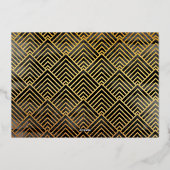 Carte De Vœux En Aluminium Élégant Gold Script Bon Tidings Confort Joy (Verso)