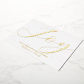 Carte De Vœux En Aluminium Elégant Noël Joy White Gold (Rotation)