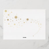 Carte De Vœux En Aluminium Festif Animaux de compagnie Photo Joyeux Noël (Verso)