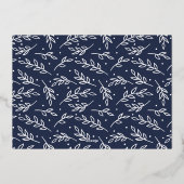 Carte De Vœux En Aluminium Gloire à Dieu Script superposer la photo religieus (Verso)