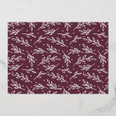 Carte De Vœux En Aluminium Gloire à Dieu Script superposer la photo religieus (Verso)