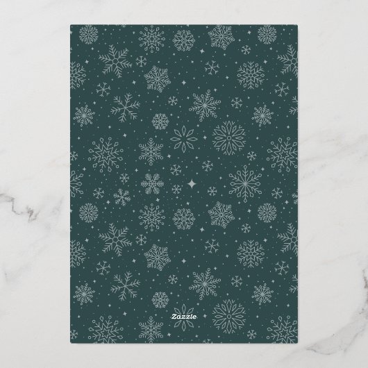 Carte De Vœux En Aluminium Gras marié & Joyeux Mariage photo Newlysée (Verso)