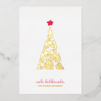 Hibiscus feuille Mele Kalikimaka Monstera