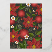 Carte De Vœux En Aluminium Jardin d'hiver | Photo verticale (Verso)