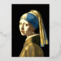 Johannes Vermeer - Fille avec une oreille perle