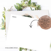 Carte De Vœux En Aluminium "Joy" Elégante Photo Personnalisée Réelle