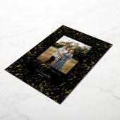 Carte De Vœux En Aluminium Joyeuse Étincelle du Nouvel An (Rotation)