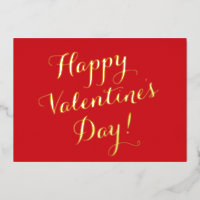 Joyeuse Saint-Valentin écriture calligraphique rou