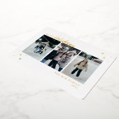 Carte De Vœux En Aluminium Joyeuses fêtes 3 Photo (Rotation)