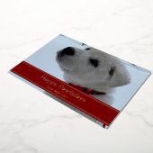 Carte De Vœux En Aluminium Joyeuses Pawlidays (Rotation)