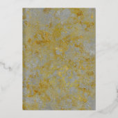 Carte De Vœux En Aluminium Joyeux Hanoukka (Verso)