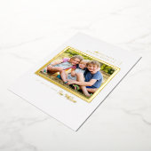 Carte De Vœux En Aluminium JOYEUX NOËL | Avec des cœurs reconnaissants réjoui (Rotation)