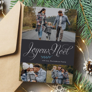 Carte De Vœux En Aluminium "Joyeux Noel" Galerie de photos Trois