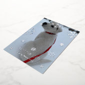 Carte De Vœux En Aluminium Joyeux Pawlidays (Rotation)