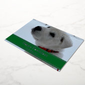 Carte De Vœux En Aluminium Joyeux Pawlidays (Rotation)