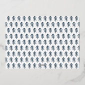 Carte De Vœux En Aluminium Joyeux Script photo Marine (Verso)