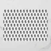 Carte De Vœux En Aluminium Joyeux Script Rose Gold Photo (Verso)