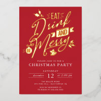 Mangez Boire & Soyez Joyeux Noël Party