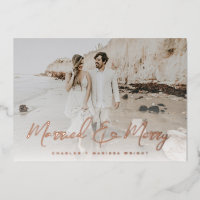 Marry et Joyeux script de pinceau de Noël Photo