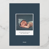 Carte De Vœux En Aluminium Meilleur Noël Jour férié (Verso)