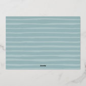 Carte De Vœux En Aluminium Mele Kalikimaka | Hawaii Photo (Verso)