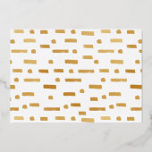 Carte De Vœux En Aluminium Mele Kalikimaka Script moderne Photo Noël (Verso)