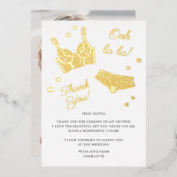 Merci photo de la Fête des mariées de la Lingerie