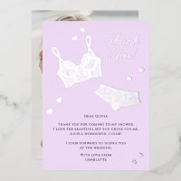 Merci photo de la Fête des mariées de la Lingerie