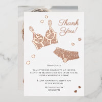 Merci photo de la Fête des mariées de la Lingerie