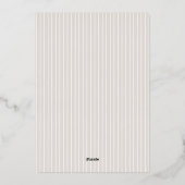 Carte De Vœux En Aluminium Merry Woofmas aquarelle berger allemand (Verso)