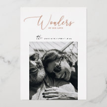 Merveilles de son amour | Élégante photo de Noël O