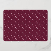 Carte De Vœux En Aluminium Mieux | Photo horizontale (Verso)