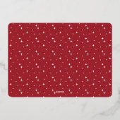 Carte De Vœux En Aluminium Mieux | Photo horizontale (Verso)