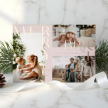 Carte De Vœux En Aluminium Moderne Merry & Bright Bold Typographie 3 Photo Ro<br><div class="desc">Envoyez votre accueil de vacances à votre famille et à vos amis avec notre carte de vacances moderne et élégante en feuille d'or rose et joyeux. Les caractéristiques de design "Merry & Bright" conçu dans un design audacieux et élégant, qui encadre de manière unique une mise en page de trois...</div>