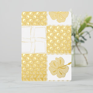 Carte De Vœux En Aluminium Motif sans couture avec tropical dessiné à la main