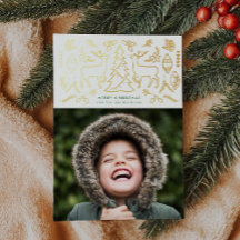 Motif scandinave Photo Gold