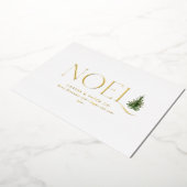 Carte De Vœux En Aluminium Noel d'affaires moderne Noël (Rotation)