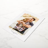 Carte De Vœux En Aluminium Nouvel An Plus de joie (Rotation)