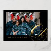 Carte De Vœux En Aluminium Oh quel script amusant (Recto)