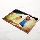 Carte De Vœux En Aluminium Oh Sainte Nuit (Rotation)