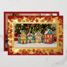 Peace on Earth, Family Portrait Rouge Or