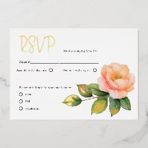Pêcher rose sauvage aquarelle RSVP