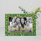 Carte De Vœux En Aluminium Photo de famille | Convertir automatiquement l'ima (Debout devant)