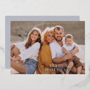 Carte De Vœux En Aluminium Photo de fleurs tropicales