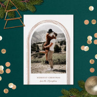 Photo moderne Brossé Arc Cadres photo Noël