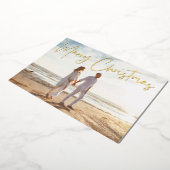 Carte De Vœux En Aluminium Photo Or MARRY MARRY (Rotation)