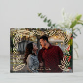 Carte De Vœux En Aluminium Photos d'or de l'élevage (Debout devant)