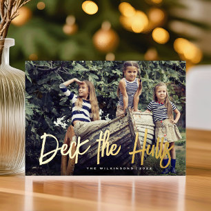 Carte De Vœux En Aluminium Pocher les coques   Photo de Noël nautique