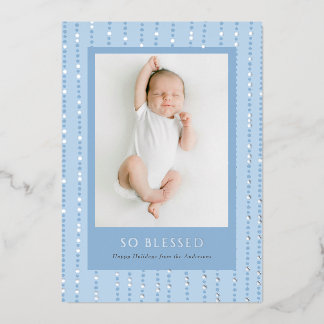 Carte De Vœux En Aluminium Polka si bienheureuse