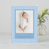 Carte De Vœux En Aluminium Polka si bienheureuse (Debout devant)